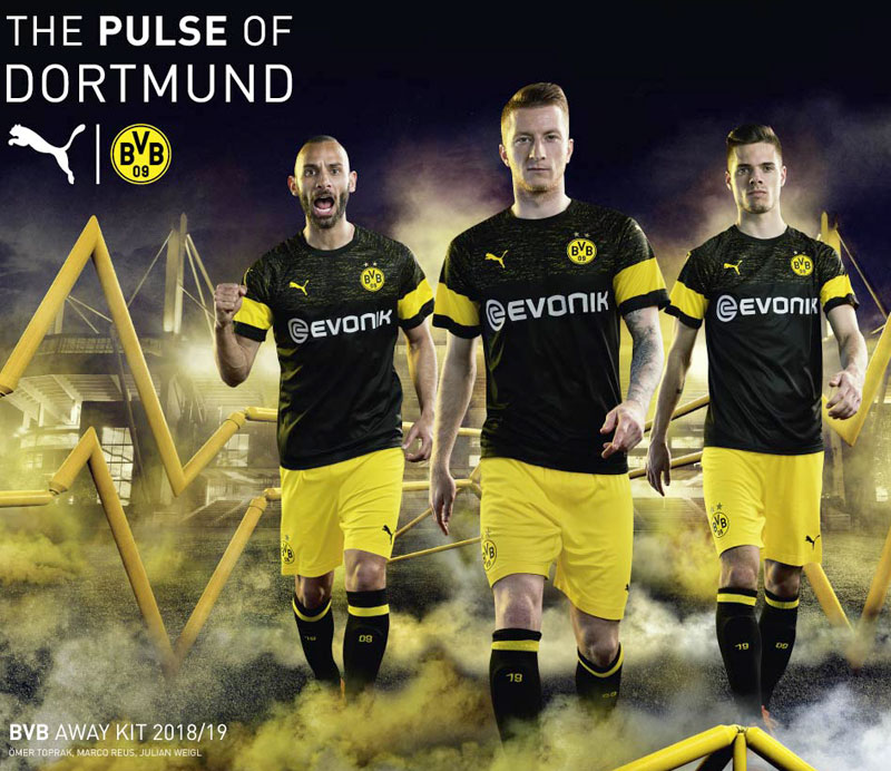 香川のドルトムント、2018-19新アウェイユニフォームを発表！背番号も掲載｜写真8