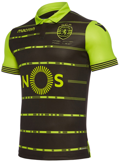 なんと点字にモールス符号！スポルティング・リスボンの2017-18ユニフォーム｜写真5