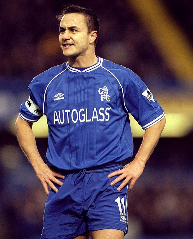 チェルシー、激動の90年代を戦った「青のユニフォーム」をまとめて振り返る｜写真7