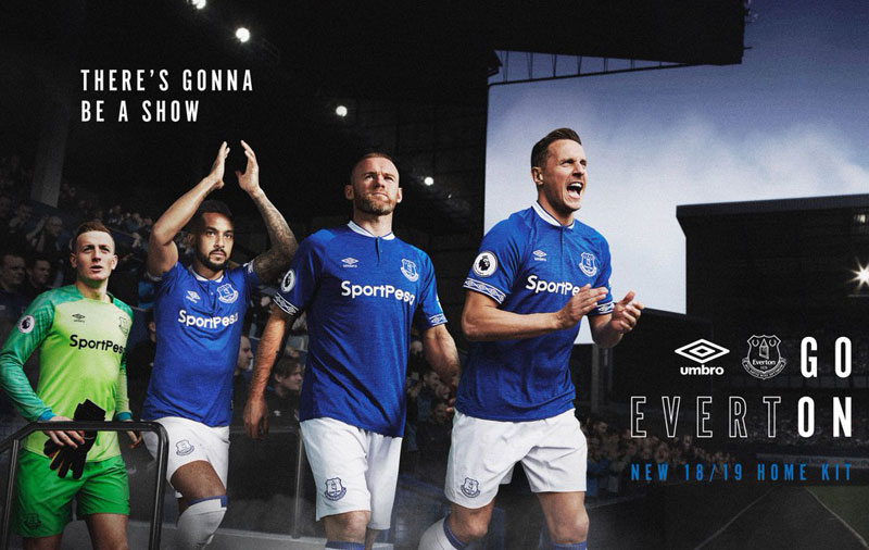 エヴァートン、クラシックな雰囲気の2018-19新ユニフォームを発表！｜写真11