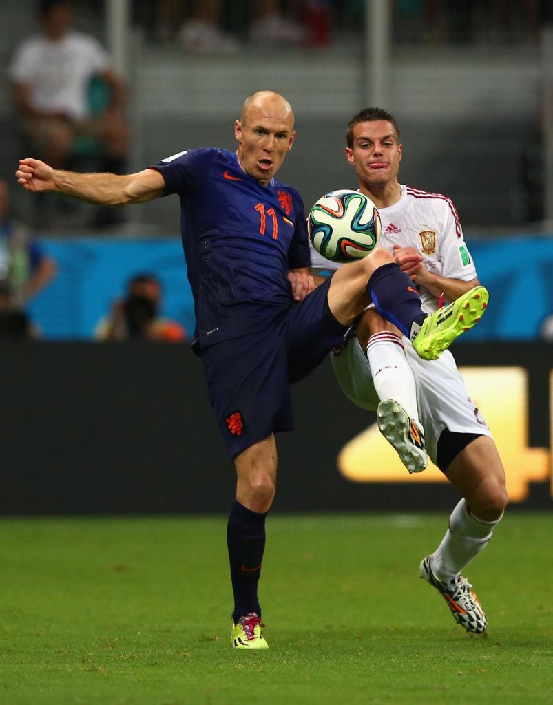 スペイン代表が「W杯で悪夢の5失点」。2014年のオランダ戦メンバー、覚えてる？｜写真2