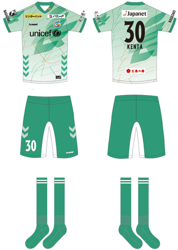 V・ファーレン長崎、「ハトの羽」をデザインの2019平和祈念ユニフォームを発表｜写真5