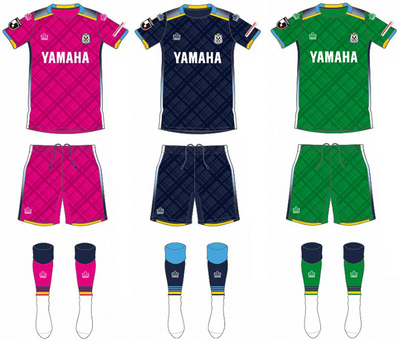 ジュビロ磐田、2023新ユニフォームを発表！英国王道「タータンチェック」をデザイン｜写真5