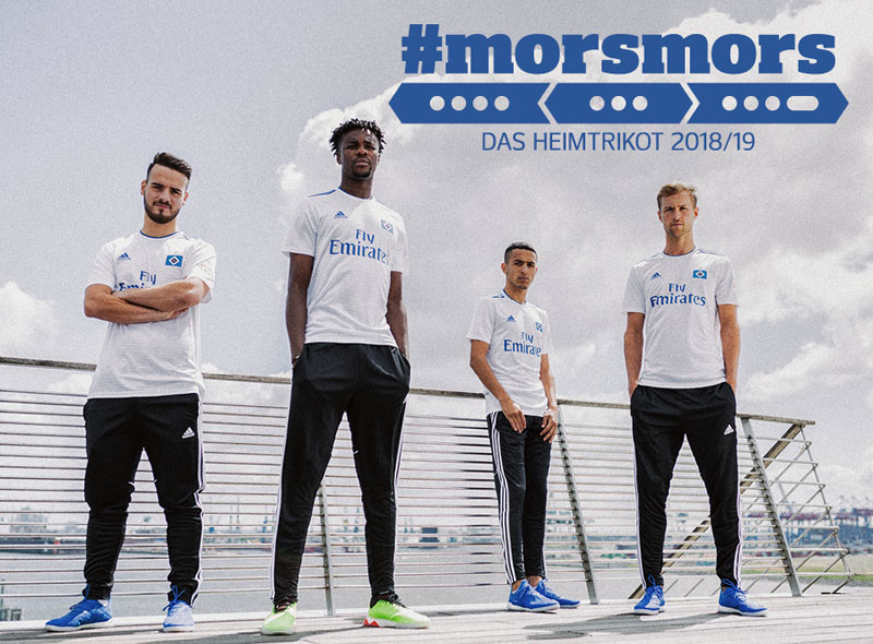 酒井高と伊藤のハンブルガーSV、初の2部を戦う2018-19新ユニフォームを発表！｜写真8