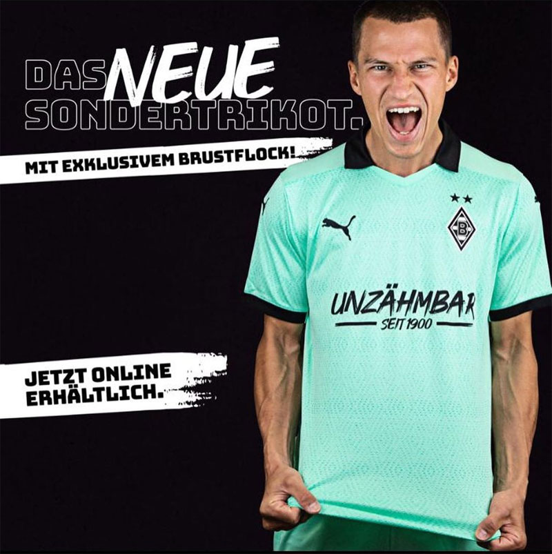 マスクのため！ボルシアMG、寄付を目的の特別ユニフォームを発表！｜写真5