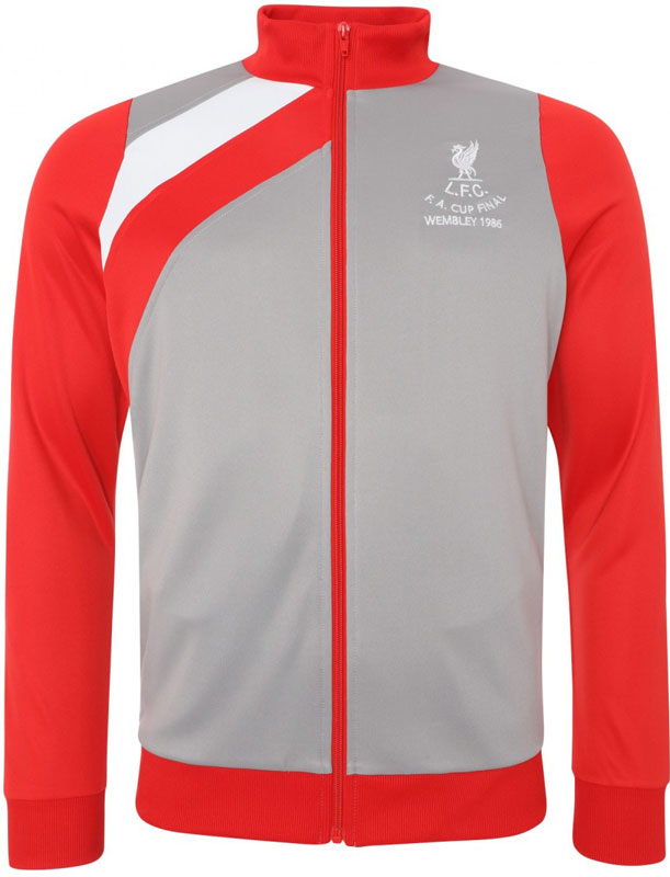 南野のリヴァプール、昔のスポンサー入り「超レトロなトラックジャケット」登場！｜写真7