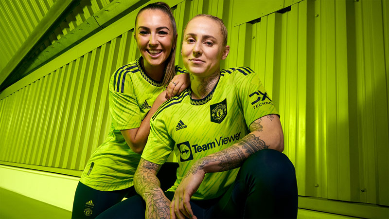 マンチェスター・ユナイテッド、22-23サードユニフォームを発表！色は“原点”グリーン｜写真7