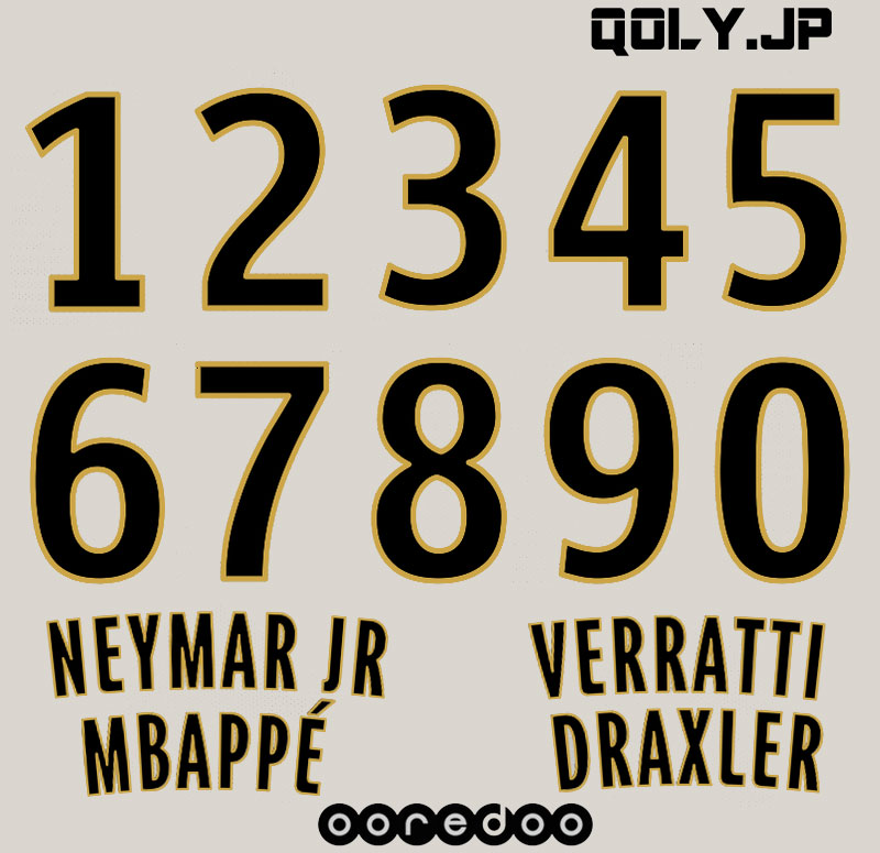 パリ・サンジェルマン、2018-19アウェイユニフォームを発表！ネームナンバーも掲載｜写真5