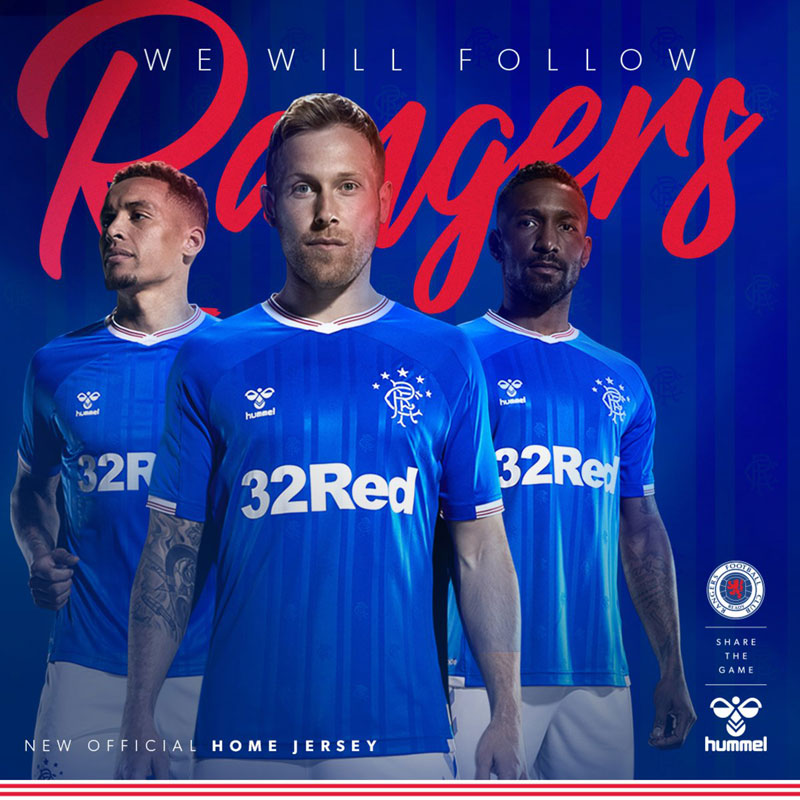 レンジャーズ、2019-20新ユニフォーム発表！テーマは「サポーターソング」｜写真6