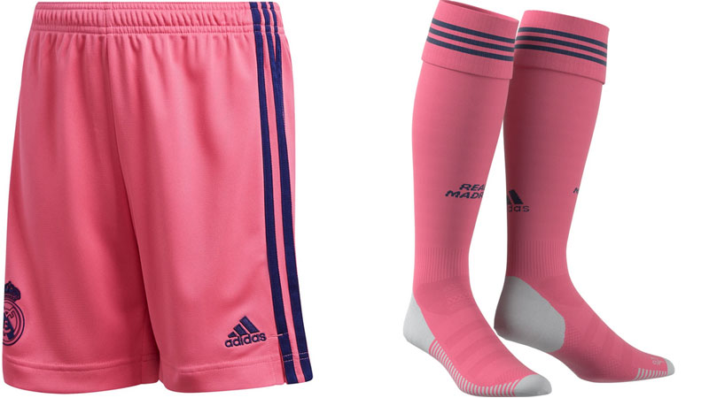 レアル・マドリー、2020-21新ユニフォームを発表！色は大胆な「ピンク」｜写真6