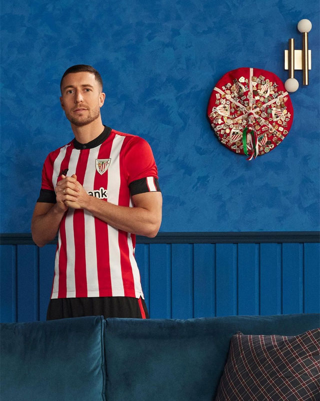 アスレティック・ビルバオ、2022-23新ユニフォーム発表！「伝統回帰」のストライプ｜写真7