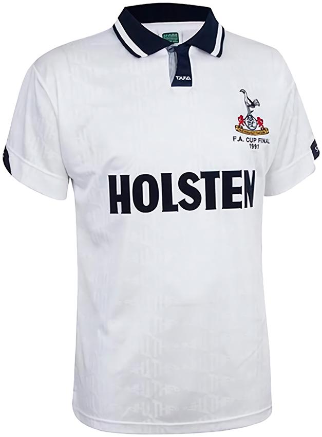 トッテナム、大人気「HOLSTEN」のレトロジャージ！当時のユニも見る｜写真3