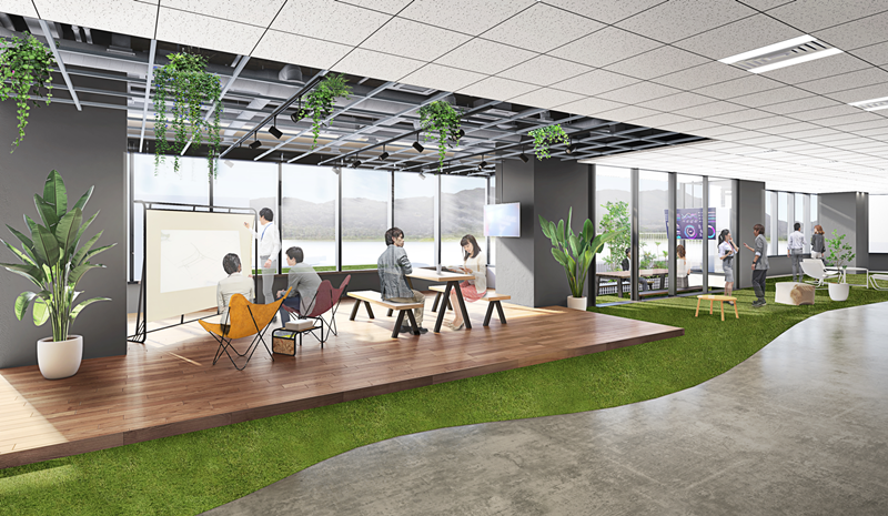 プールで観戦も！V・ファーレン長崎の新スタ「スタジアムシティ」、各施設の完成イメージはこんな感じ｜写真10