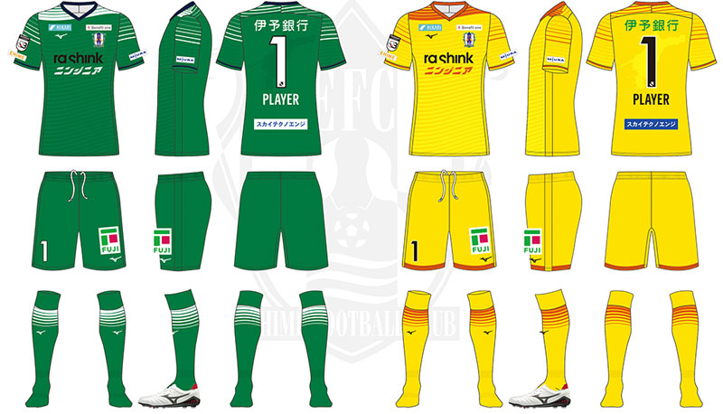 愛媛FC、2022新ユニフォームを発表！イメージは「瀬戸内海と白い雲」｜写真5