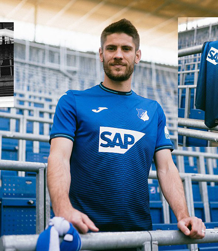 ホッフェンハイム、2021-22新ユニフォーム発表！独特のストライプが登場｜写真5