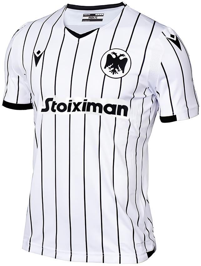 香川真司の新チーム、PAOKの20-21ユニフォーム！「双頭の鷲」がかっこいい｜写真7