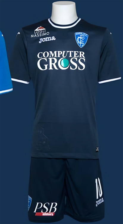 セリエBで首位快走！エンポリの2017‐18ユニフォーム｜写真8