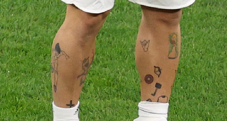 キャプ翼にピカチュウも！W杯アルゼンチン代表のタトゥーがすごい選手たち｜写真14
