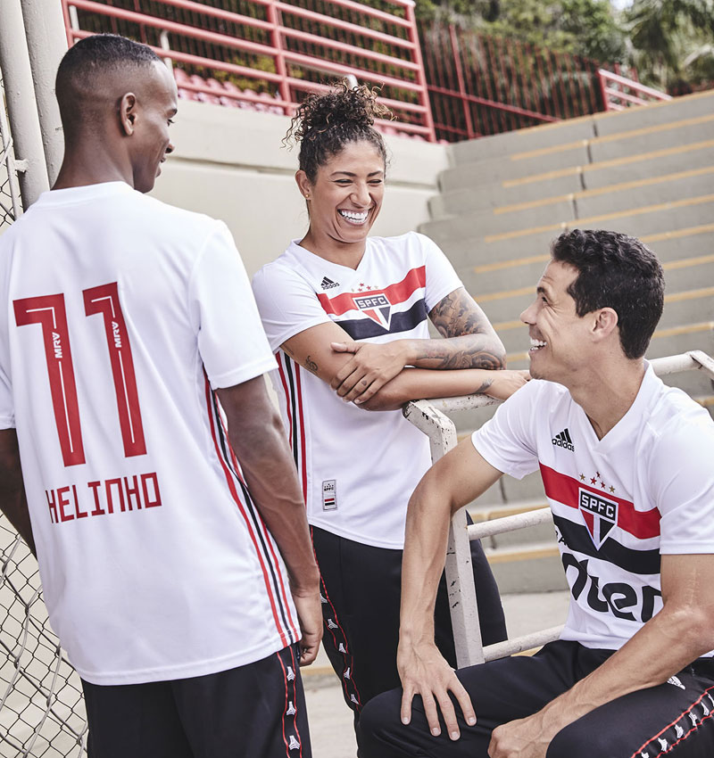 サンパウロ、2019新ユニフォームを発表！伝統のトリコロールを継続｜写真5