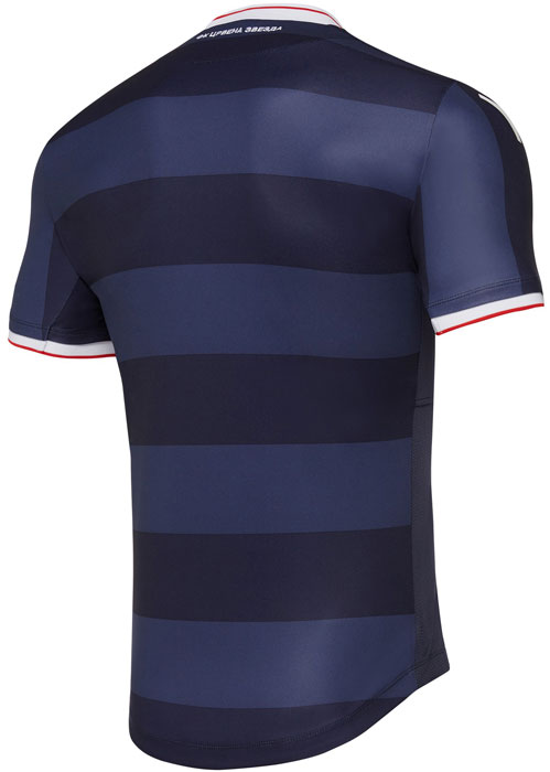 変わらぬストライプと赤い星！ツルヴェナ・ズヴェズダの17‐18ユニフォーム｜写真6