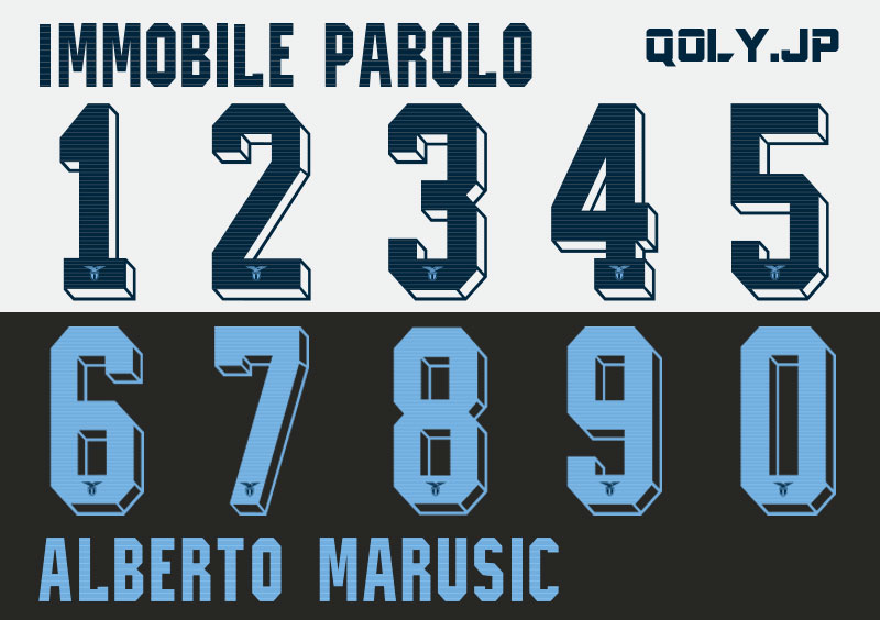 ラツィオ、“懐かし”デザインの2018-19アウェイ＆サードユニフォーム！背番号も掲載｜写真12