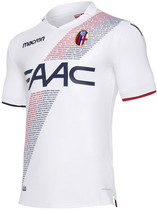 ボローニャ、クラブの伝統と歴史を映し出す2017‐18ユニフォーム｜写真5