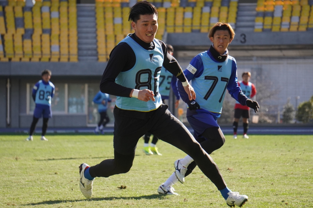 J2ヴァンフォーレ甲府満了のFW松本孝平がトライアウト参戦！「もう一度さらに活躍できるように」と再起を誓う｜写真4