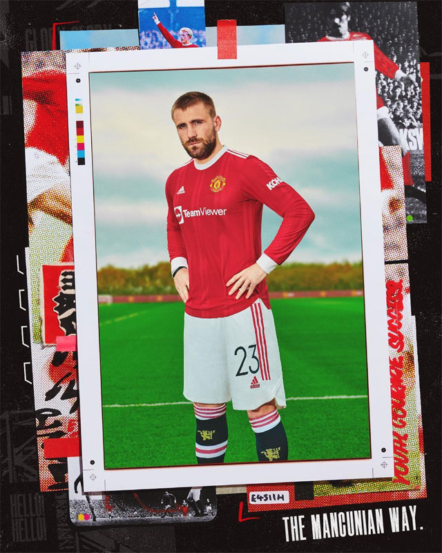 胸にはNEWスポンサー！マンチェスター・ユナイテッド、21-22新ユニフォームを発表｜写真5