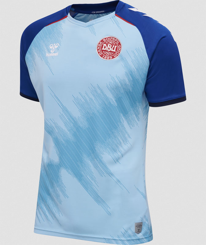 デンマーク代表、EURO2020新ユニフォーム発表！スタジアムの「歌声」を描く｜写真7