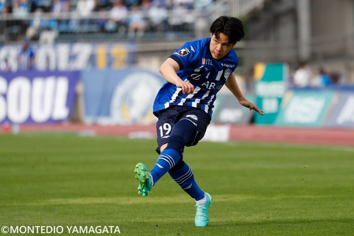 【インタビュー】J2山形FW宮城天が語るJ1復帰の覚悟！川崎から来たパリ世代期待のアタッカーが山形を昇格PO優勝へと導く｜写真6