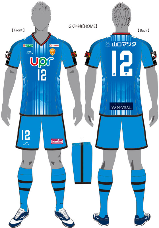 レノファ山口、2019新ユニフォームを発表！「山口県」のシルエットをプリント｜写真7