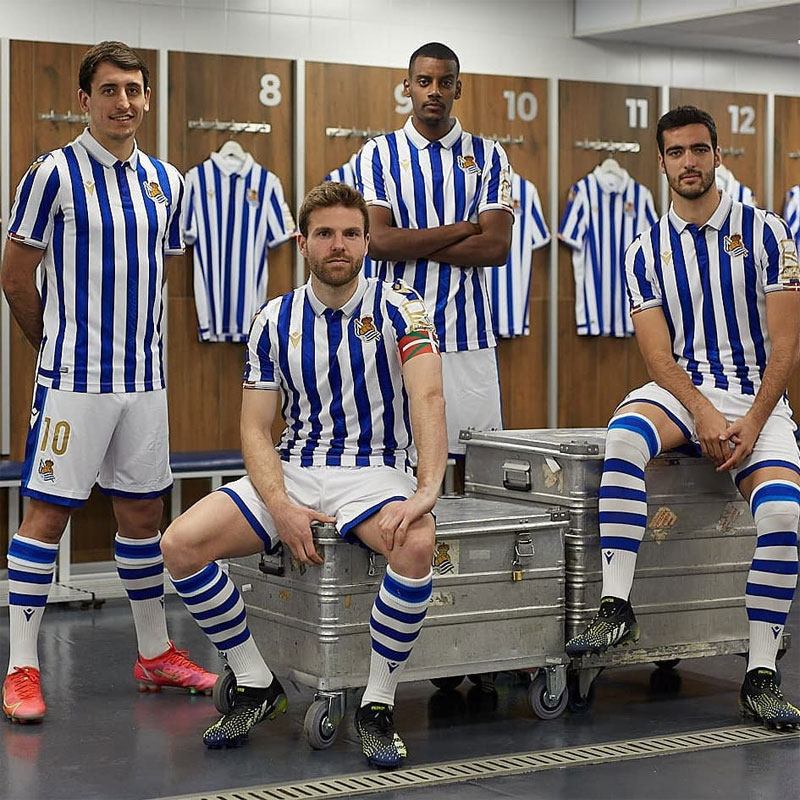 レアル・ソシエダ、4月開催の「19-20国王杯決勝」ユニフォームを発表！｜写真5