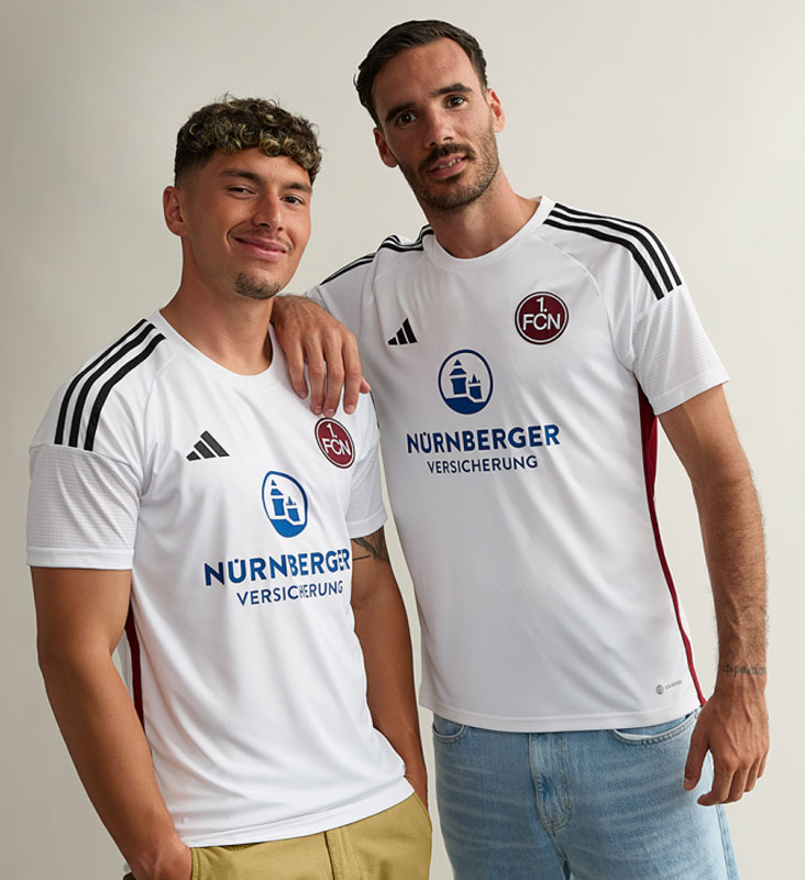 奥抜と林が所属！ニュルンベルクに23-24新ユニが登場　ホームは異色の極細ストライプに｜写真6