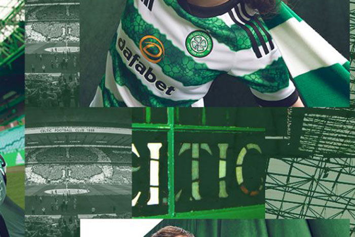 セルティック、23-24新ホームユニフォームを発表！クラブの象徴「ステンドグラス」を表現｜写真5