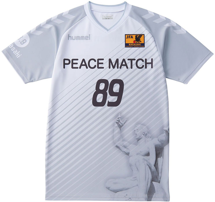 「被爆地から平和を訴える」 hummelが平和祈念ユニフォームを発表｜写真6