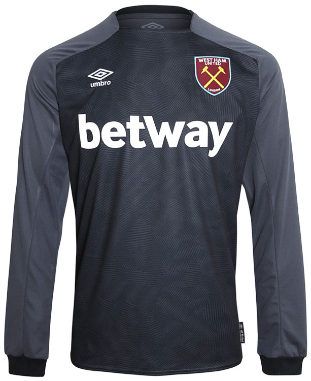 ウェストハム、“降格シーズン”に触発の2018-19新サードユニフォーム！GKユニも掲載｜写真5